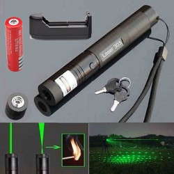 Puntero Laser 303 Verde con Efetos Especiales y Luz Potente