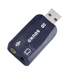 Tarjeta de Sonido USB 5.1
