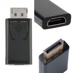 Adaptador DisplayPort (macho) a HDMI tipo A (hembra)