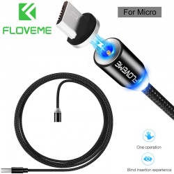 Cable Magnetico Micro USB a USB para Celulares y Tablet FLOVEME