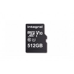 Memoria Micro SD, 512 GB, Con adaptador Micro SD