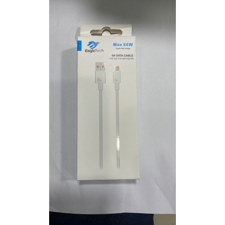 CABLE PARA IPHONE EAGLETECH 6A
