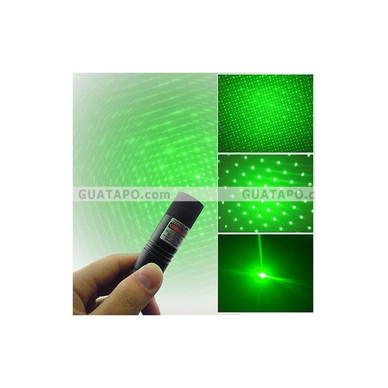Potente Sd303 Enfoque ajustable 532nm Luz láser verde Puntero Nuevo