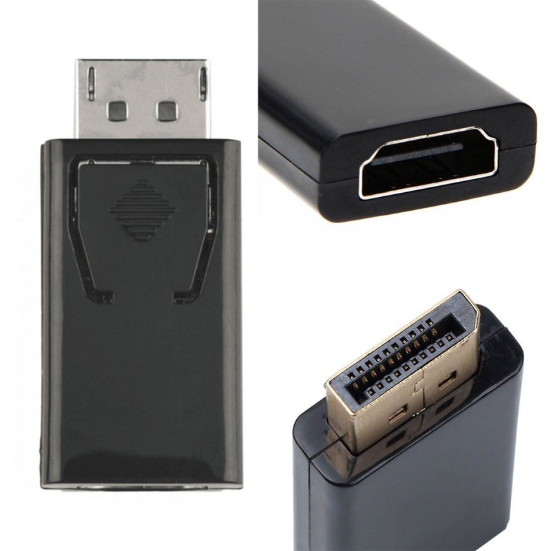 ADAPTADOR DISPLAYPORT MACHO A HDMI HEMBRA