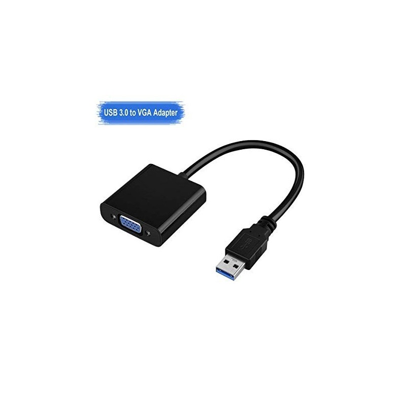 Desnudo Adaptar trigo Convertidor de USB a VGA