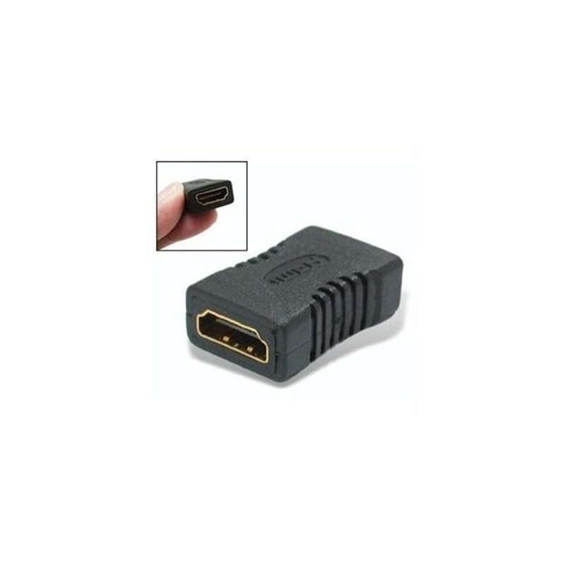 Adaptador HDMI Hembra - HDMI Hembra