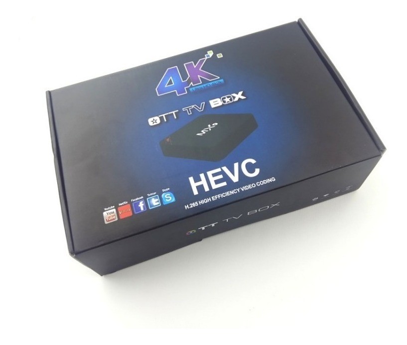 TV BOX 4k Hevc 