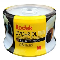 Disco DVD+R DL de 8.5 GB KODAK