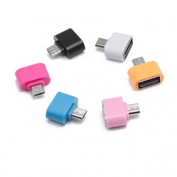 Adaptador OTG Micro USB a USB Hembra para Cell y Tablet