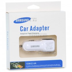 Cargador de Tablet y Celulares 2 Puertos USB para Autos Samsung