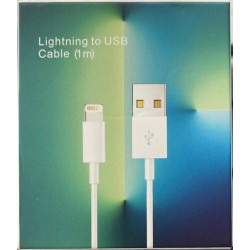 Cable USB Lightning Cargador y Datos para Iphone 5, 6, 7 iPad 4, Mini y iPod